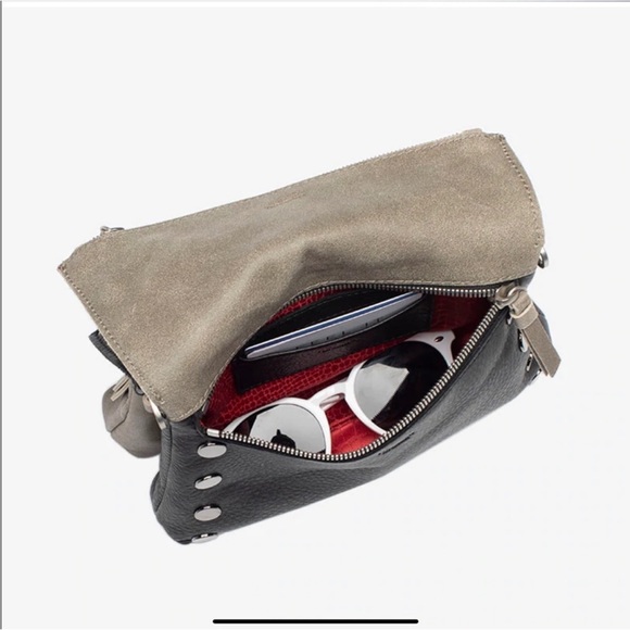 Hammitt Dillon Medium Black/Cozy Gray NEW - Picture 8 of 9